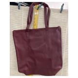 Joy Mangano Leather Tote