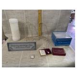 Memorial Tear Necklace, First Communion Veil,