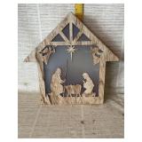Light Up Wooden Nativity Scene