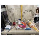 Cup Holder, Swiffer, Tide To Go, Brushes, Timer,
