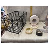 Wire Basket, Joint Tape, Duct Tape, Masking Tape