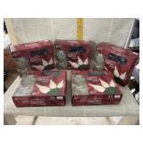 Crystal Teardrop Clear Light Sets