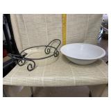 Over & Back Indoor Outfitters Ceramic Serving