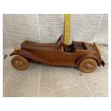 Handcrafted Wooden Car Model by T. M. Wolfe