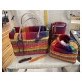 Picnic Set - Corkscrew, Knife, Bag with Napkins,