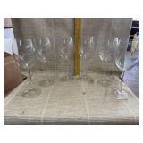 6 Wine Glasses