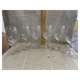 6 Wine Glasses