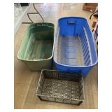2 Totes - no lids, Crate