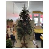 Lighted Tree - a little over 4'
