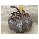 Metal Pumpkin Decoration
