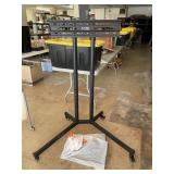 Rolling TV Stand
