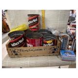 Wood Crate, Square Nails, Nails, Screws, and more