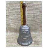 Vintage Bicentennial Pewter Freedom Bell