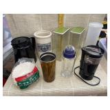 Coffee Grinder, Coffee Pot, Filters, Canisters,