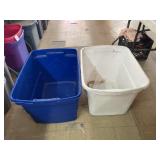 2 Totes, No Lids