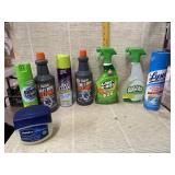 Lime-a-Way, Vaseline, Lysol, Toilet Cleaner