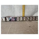'Go Huskers' Blocks