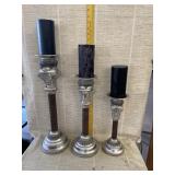 Pillar Candlestick Holders