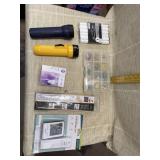 Thermometer, Flashlights, Markers, Light Bulb,