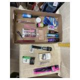 Ear Syringe, Lint Roller, Heel Cushions, Brush,