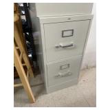 2 Drawer Filing Cabinet - approximately 27' deep