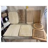 Wood Trivets, Wooden Cutting Boards