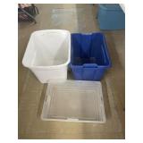 3 Totes, No Lids
