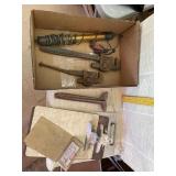 Stick Light, Clip Boards, Pipe Wrenches, and more