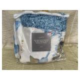Cozelle Watercolor Printed Plush Throw with