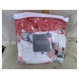 Cozelle Watercolor Printed Plush Throw with
