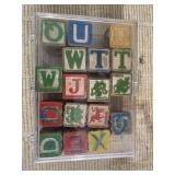Vintage Wooden Blocks