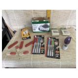 Envelopes, Stapler, Push Pins, Erasers, Sharpies,