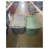 2 Totes with Lids