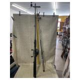 2 Fishing Poles - 1 Reel