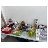 Everything on Table-Candles, Cookbooks, Crown