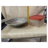 Vintage William & Mary Salad Bowl, Tubberware