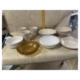 Cups, Bowls, Plates, Ashtray