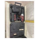 Chicago Electric Drill, Battery, Charger, & Case