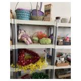 4 Shelves of Decorations