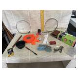 Clamps, Keys, Blades, Sanding Belts, Batteries,