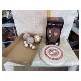 Football, Frisbee, Softballs, Golf Balls