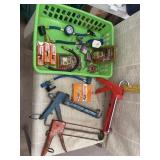 Caulk Guns, Spark Plugs, Locks, AC Recharge Hose
