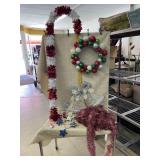 Wreath, Garland,  Ornament, Tree Topper, Star