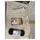 Power Strip, Side Socket, Outdoor Extension Cord