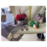 Garden Gnome, Basket, Book Marks, Vases with