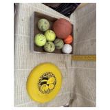 Frisbee, Tennis Balls, Balls