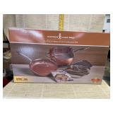 Copper Chef 7pc Heavy Duty Cookware Set