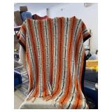 Crocheted Throw approximately 50ï¿½x 56ï¿½