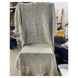 Crocheted Blanket approximately 6ï¿½ x 8ï¿½