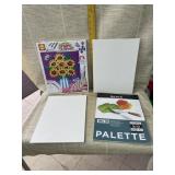 Canvas, Disposable Palette Paper